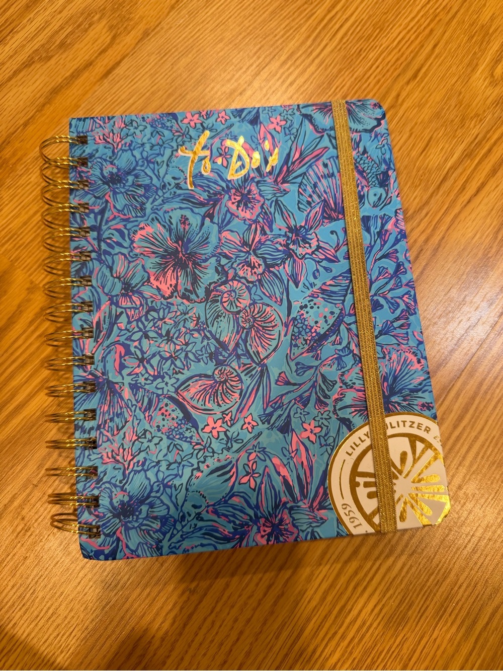 Lilly Pulitzer to do journal